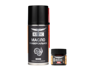 Удалитель ржавчины КППС SUPER (20г) + Универсальное масло КППС (210мл)