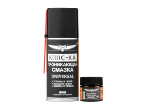Удалитель ржавчины КППС ORIGINAL (20г)+ Проникающая смазка КППС-КА UNIVERSAL (210 мл)