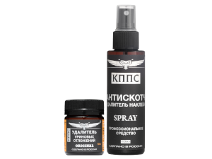 Удалитель уриновых отложений  КППС ORIGINAL (50г) + Антискотч Удалитель наклеек КППС (110мл)